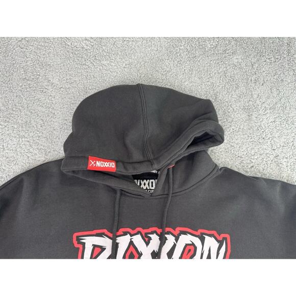 Dixxon Flannel Hoodie Mens XL Form and Function Pullover Sweatshirt Black - Picture 3 of 15